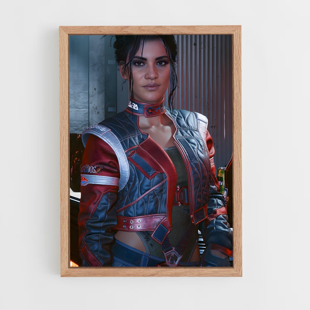 Poster Panam de palmer – affiche Cyberpunk (vue 4)
